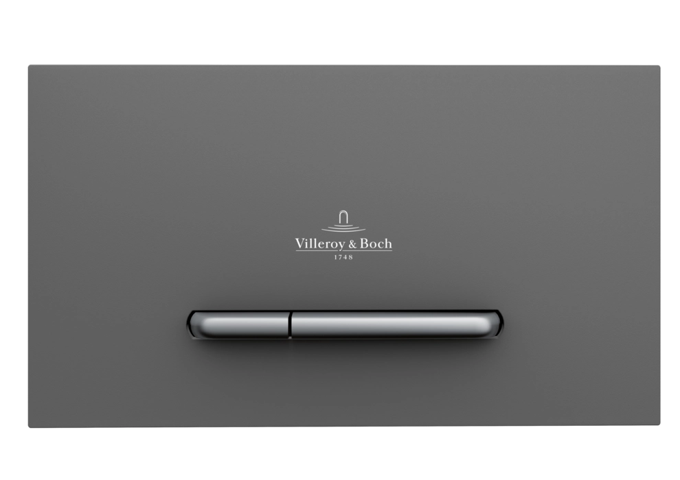 Кнопка смыва Villeroy&Boch ViConnect 300S Антрацит мат 922169D8