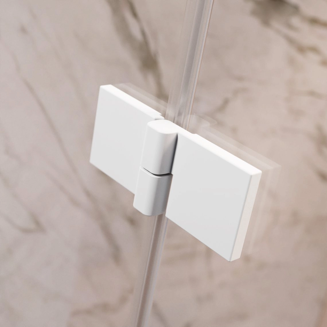 Usa de nisa Radaway Essenza Pro White DWJ 120x200 Stânga — 3
