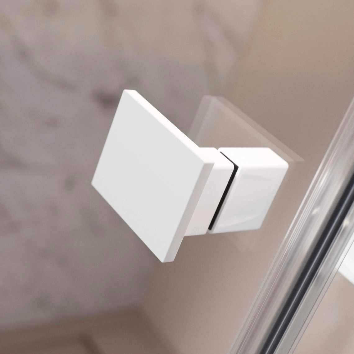 Usa de nisa Radaway Essenza Pro White DWJ 120x200 Stânga — 4
