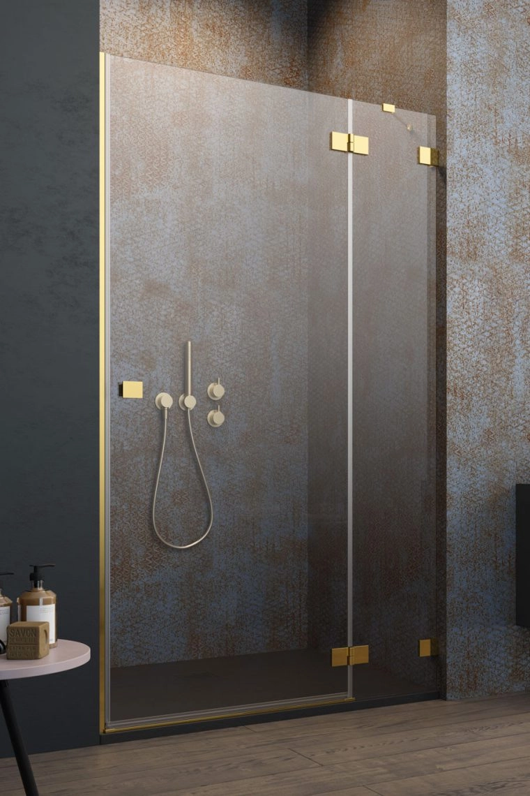 Ușa de nișă Radaway Essenza Pro Gold DWJ 120x200 Dreapta