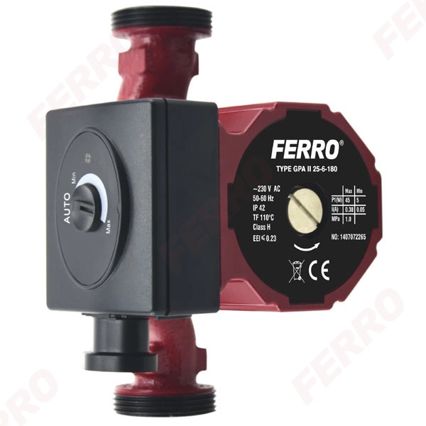 Pompa circulatie Ferro GPA 25-6 (180) 0602W