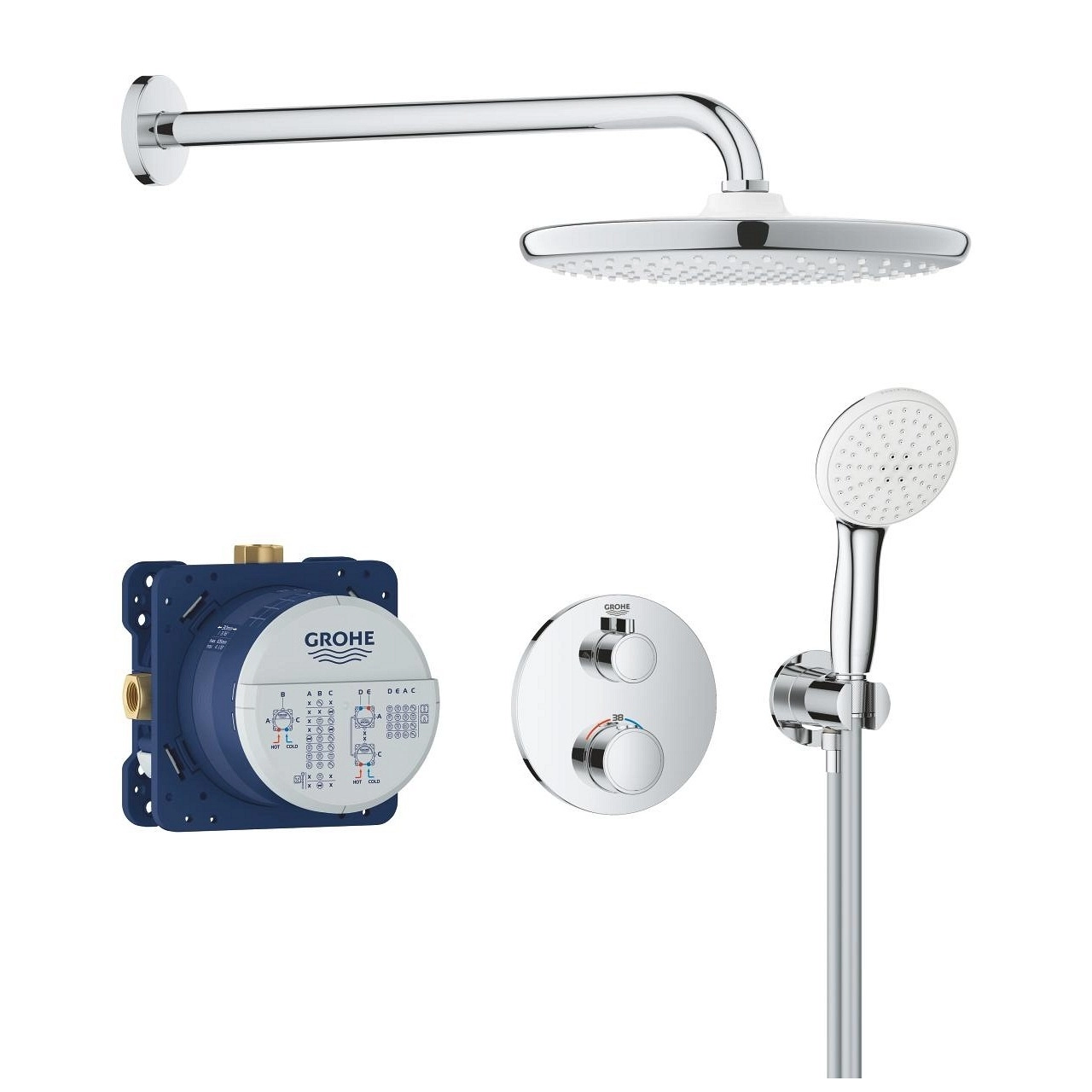 Душевой комплект Grohe Grohtherm 250 34872000