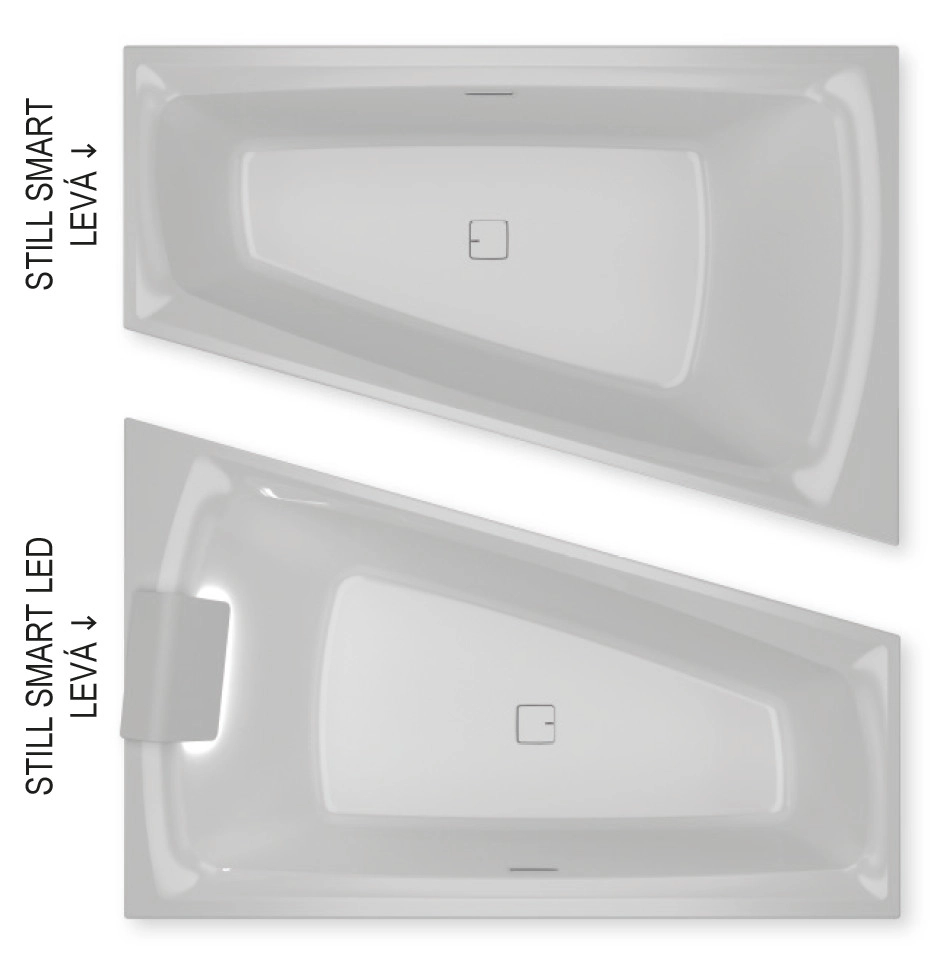 Cada acril Riho Still Smart (LED) P/L 170x110 ST B102001005 — 6
