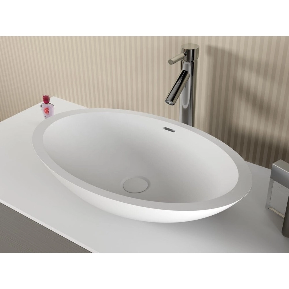 Раковина Solid Surface Riho Avella Oval 58х36 — 3