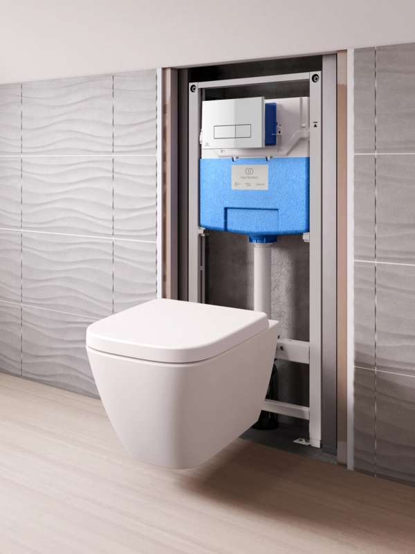 Rama pentru suspendarea WC Ideal Standard PROSYS (R0306AA) + buton M1 crom — 2