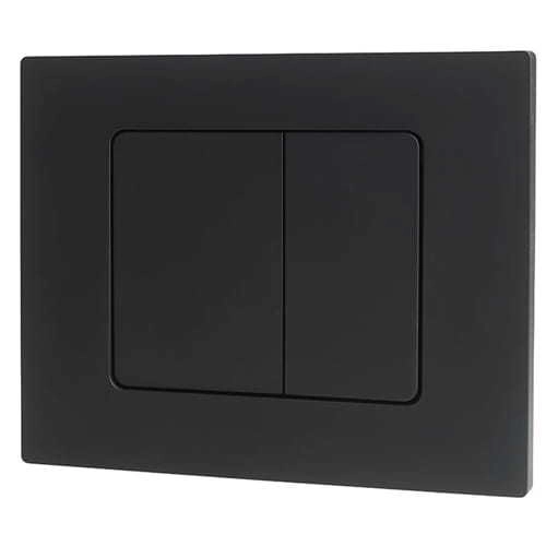 Кнопка смыва Wiqruin Square Black Mat (55722890)