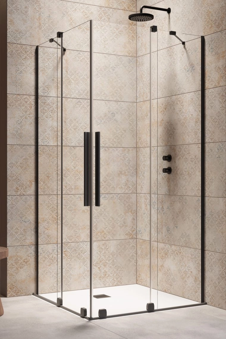 Душевая кабина Radaway Furo Black KDD 100x100 h=200
