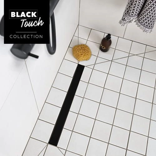 Rigola de dus Wirquin Venisio Slim 500 mm black — 2