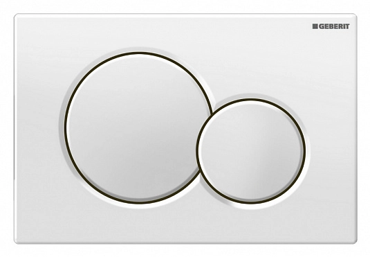 Кнопка смыва GEBERIT Sigma01 Alba 115.770.11.5