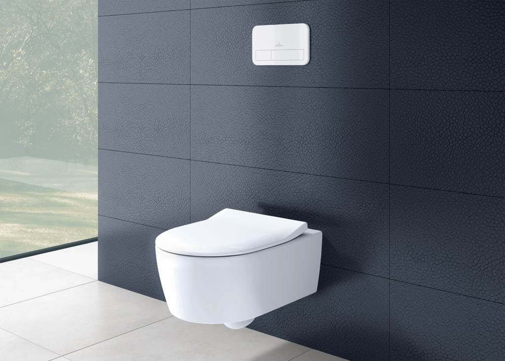 Унитаз подвесной Villeroy&amp;Boch Avento с крышкой Slimseat