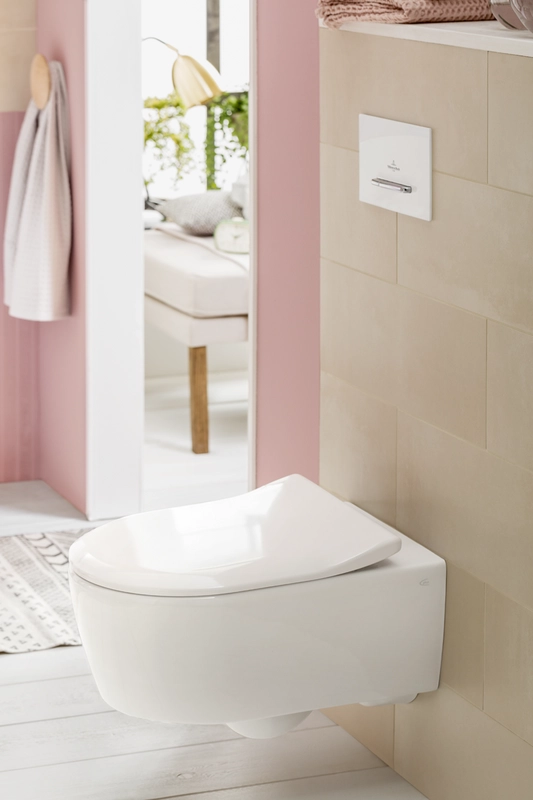 Унитаз подвесной Villeroy&amp;Boch Avento с крышкой Slimseat