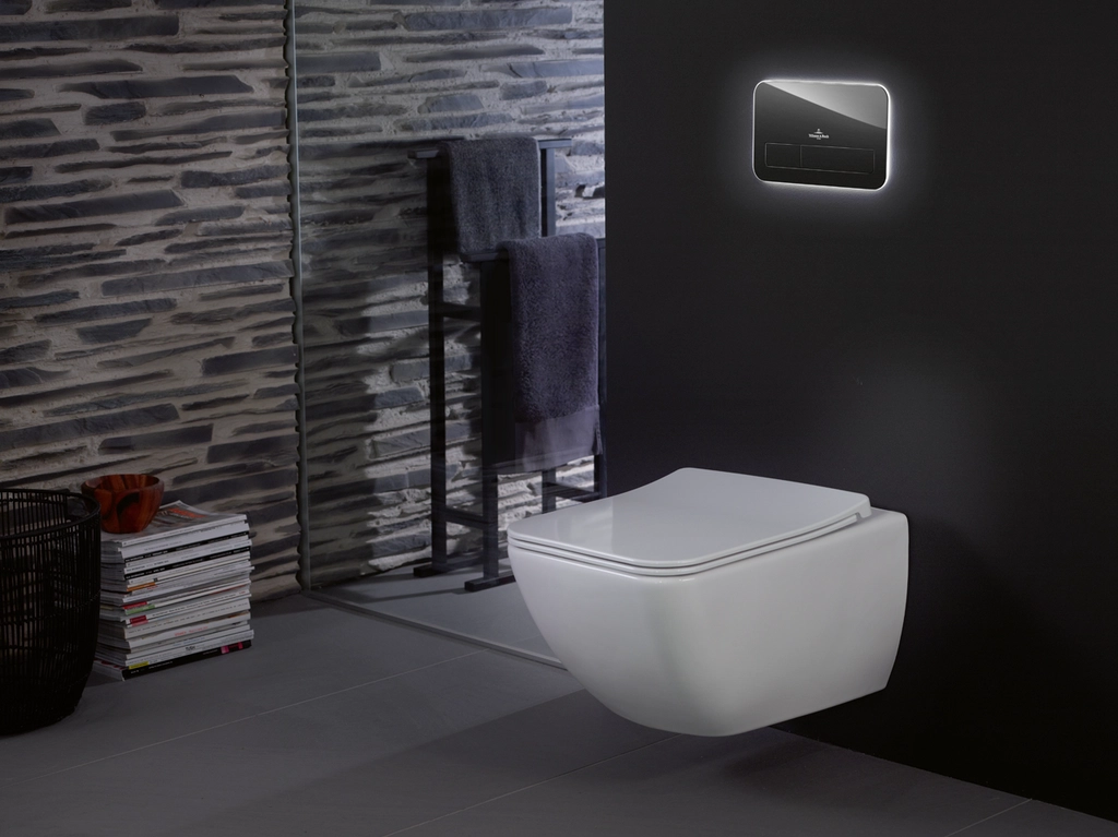 Vas WC suspendat Villeroy&amp;Boch Venticello cu capac Slimseat