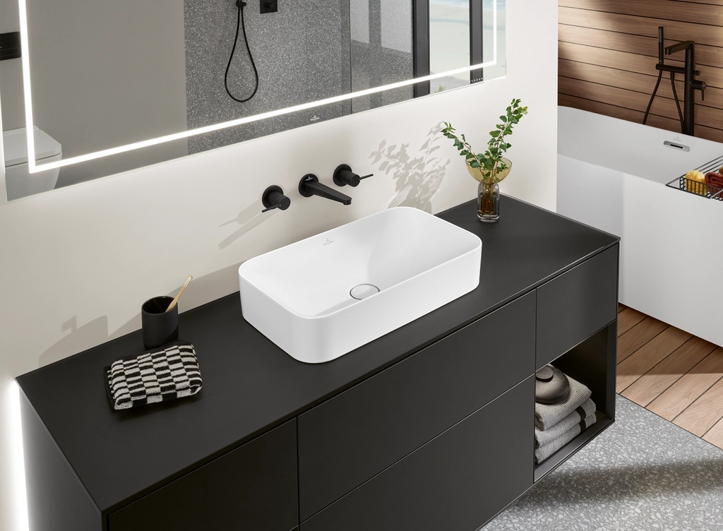 Lavoar cu montarea pe blat Villeroy & Boch Finion 60 cm — 8