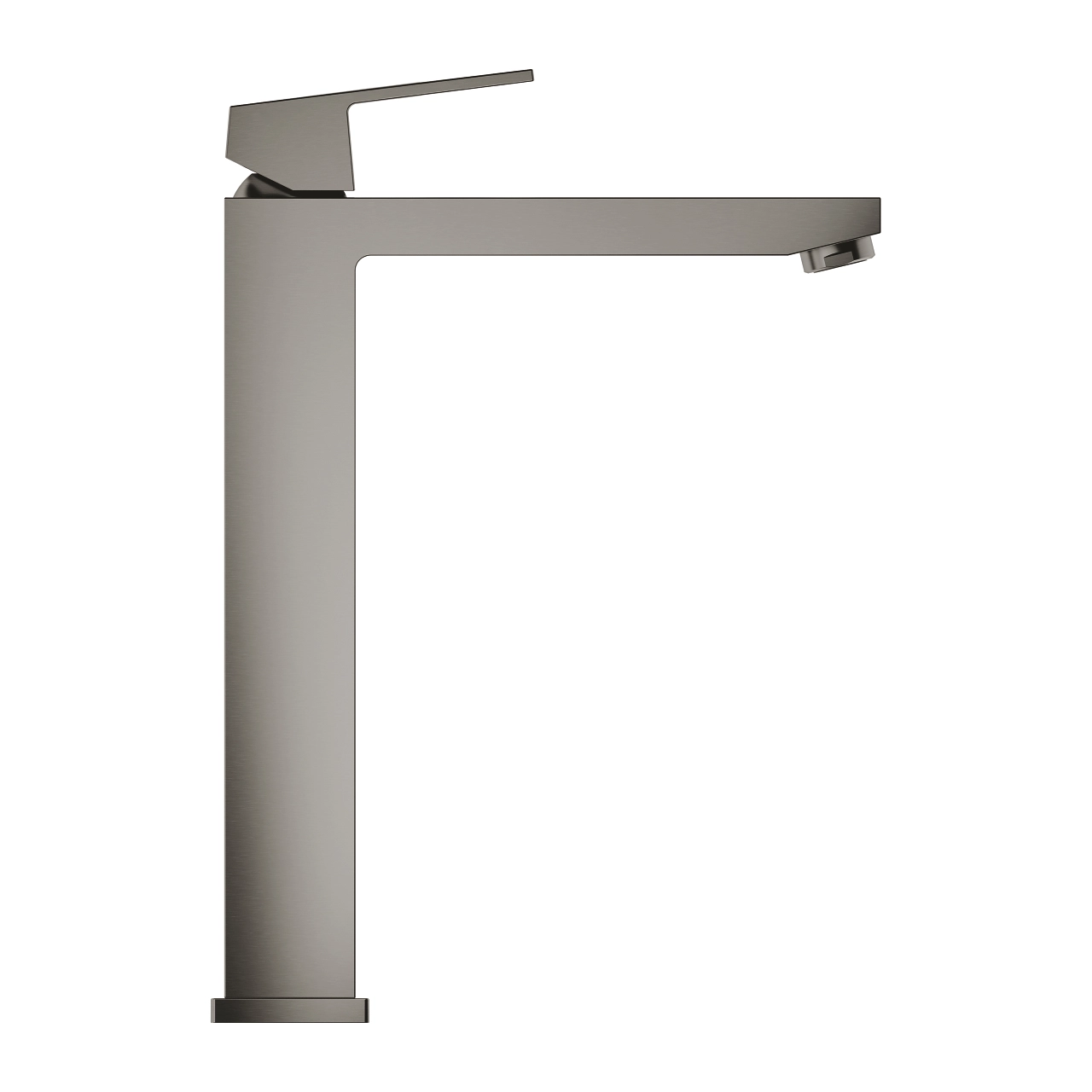Смеситель для раковины высокий Grohe Eurocube XL Brushed Hard Graphite 23406AL0