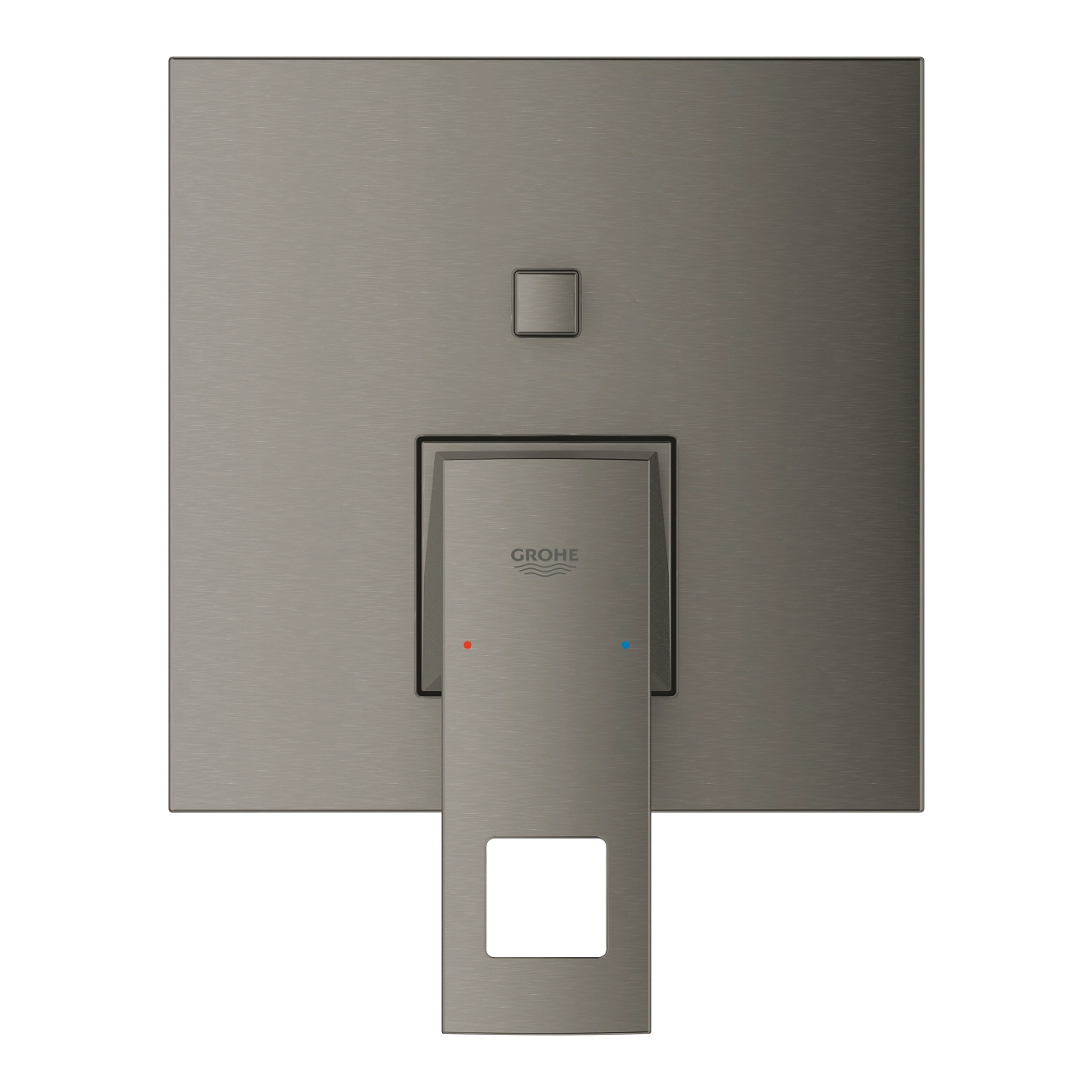 Встраиваемый смеситель для душа 2 режима Grohe Eurocube Brushed Hard Graphite 24062AL0