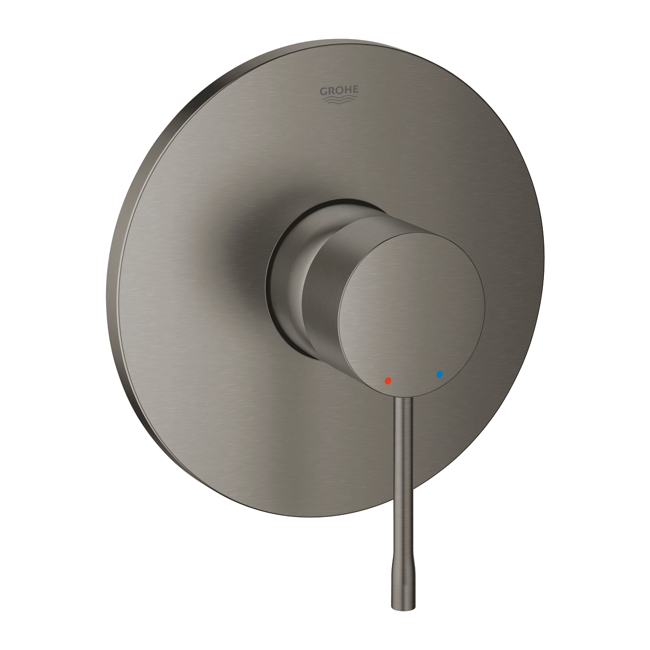 Встраиваемый смеситель для душа 1 режим Grohe Essence Brushed Hard Graphite 24168AL1