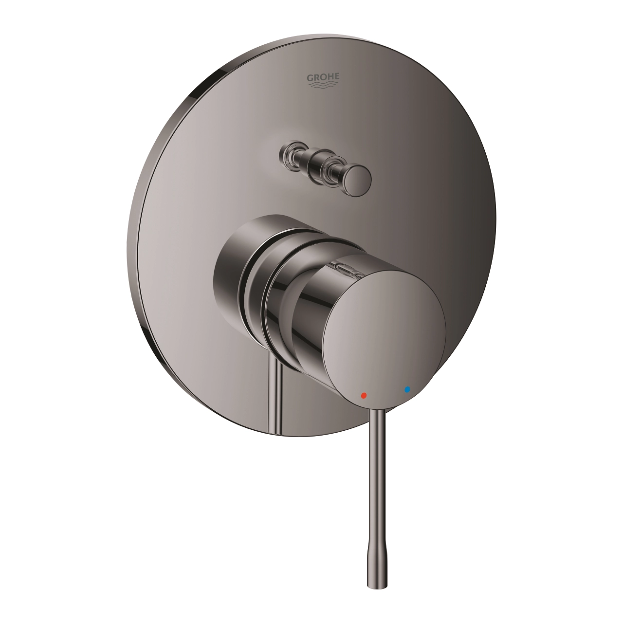 Встраиваемый смеситель для душа 2 режима Grohe Essence Hard Graphite 24167A01