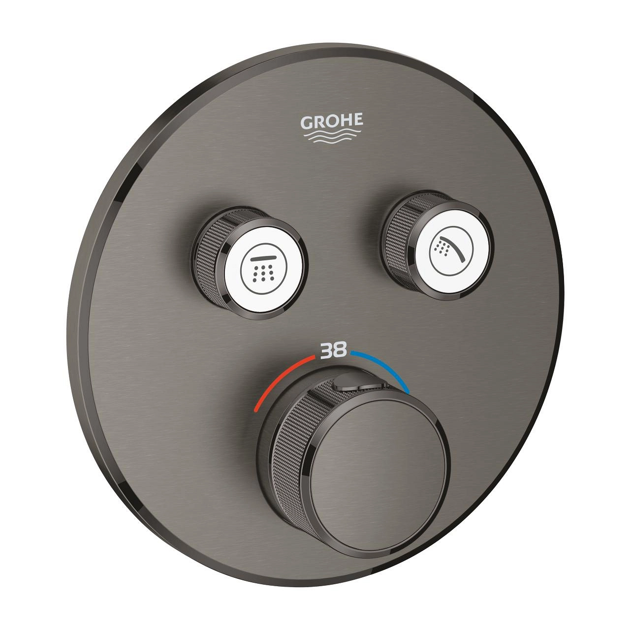 Встраиваемый термостатический смеситель для душа 2 режима Grohe GRT Smartcontrol Round BHG