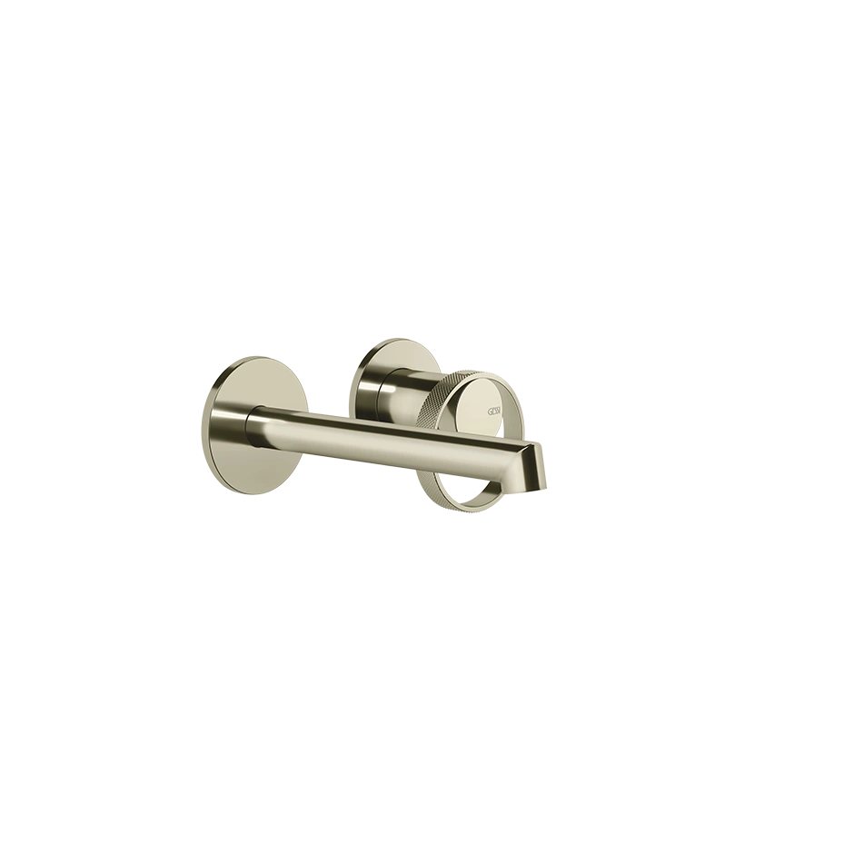 Смеситель встраиваемый для раковины Gessi Anello Nickel PVD