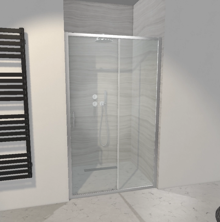 Ușa de nișă Radaway Premium Pro DWJ 100x200 Dreapta — 2